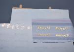 Foil Printed Shiny Logo Heat Transfer Labels Custom For Clothing