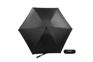 China Customized Logo Printing Aluminium Umbrella Manual Open Close Pocket Umbrella wholesale