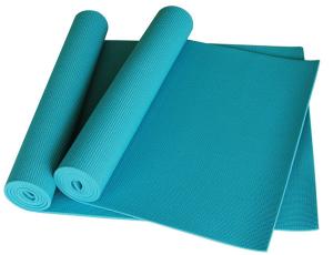 China Turquoise Blue high-performance thick yoga mat wholesale