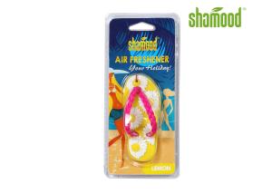 China Slipper Shaped Lemon Smell Shamood Hanging Air Freshener wholesale