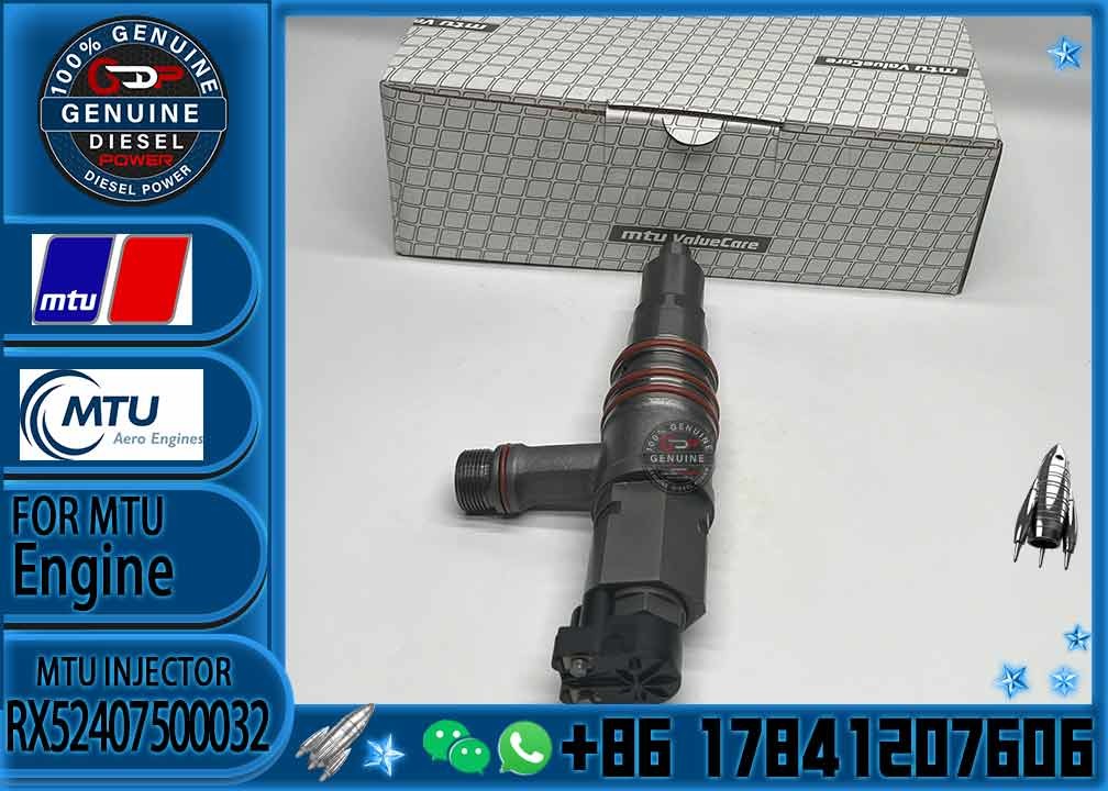 Diesel Fuel Common Rail Injector VTO-G268W48B X52407500032 CX52407500032 EX52407500032 RX52407500032 For MTU S4000 Engin