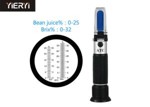 China Soya Bean Specific Gravity Refractometer With 170mm Length Aluminum Material wholesale