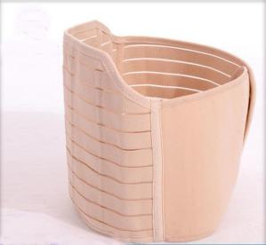 China Beige Maternity Postpartum Support Belt Neoprene Composite Cloth Material wholesale