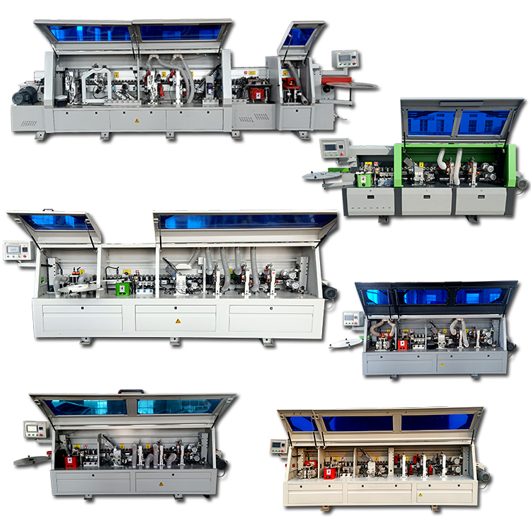 16.5KW Power Building Material Shops Wood Furniture Machine Straight Automatic Edge Bander