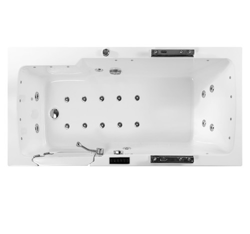 Adjustable Lift Seat Walk In Bath And Shower With Underwater Lights CUPC Certified
