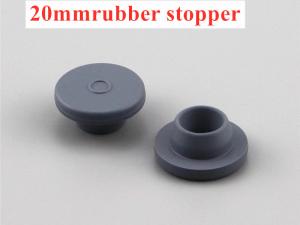 China 20mm 23mm medical vial bottle closures Medical Butyl Rubber Stoppers for Pharmaceutical Lyophilization Glass Vials wholesale
