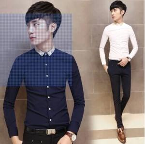 China High Quality And Lowest Price Of Retail Man Shirt's Stock FASHION FASHION wholesale