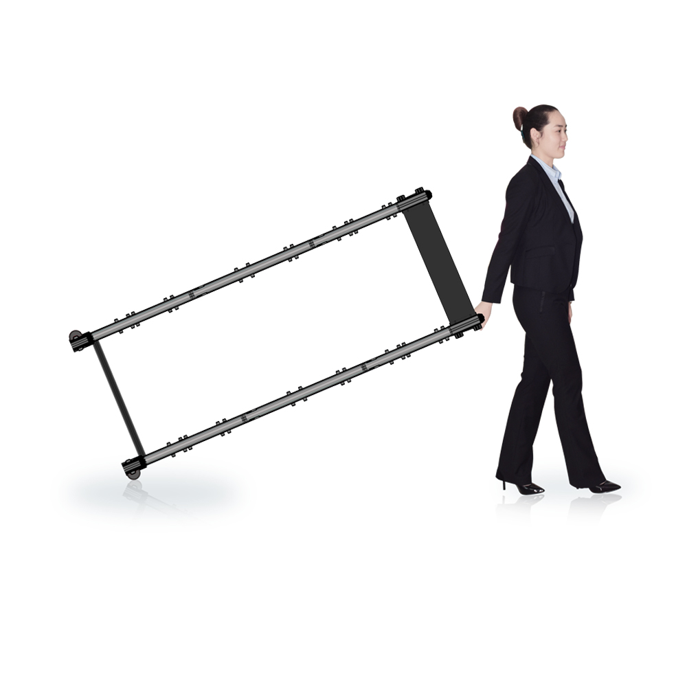 255 Level Sensitivity Door Frame Metal Detector For Passengers Body Scanning