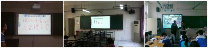 One of the main application scenarios of this 65-inch smart digital blackboard is educational institutions such as schools