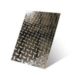 3MM SS Checkered Sheet Anti Slip Surface Stainless Steel Plates In Building