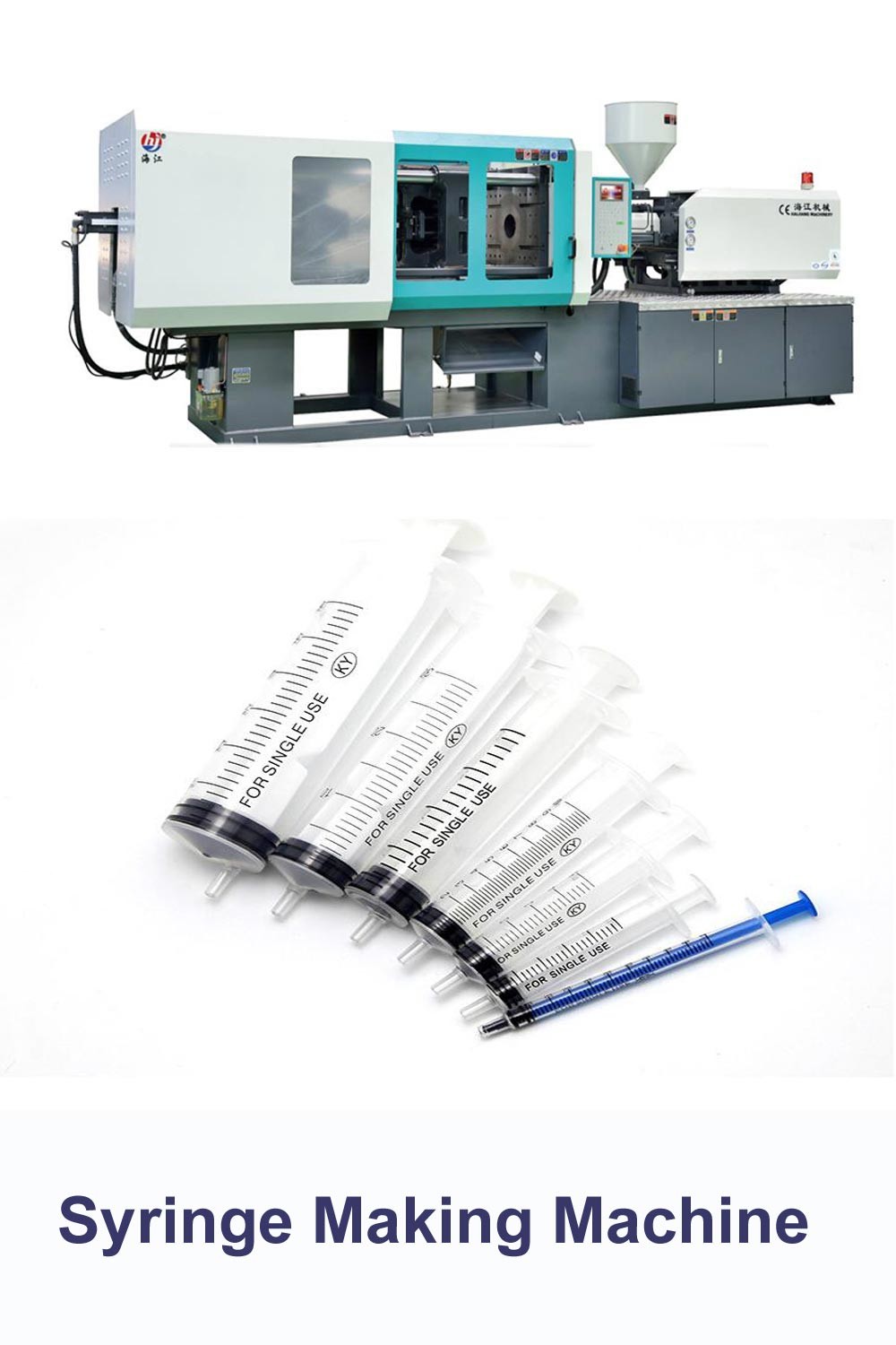 ISO9001 220V 380V Syringe Making Machine Servo Motor Powered