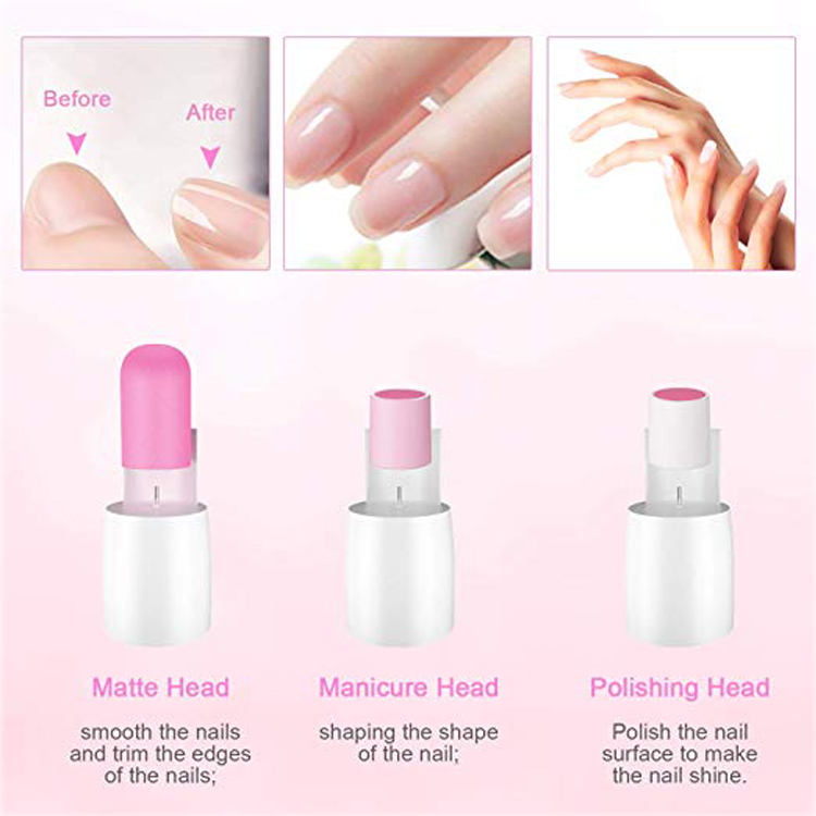 7 In 1 Ladies Personal Care Products Electric Manicure Set Eyebrow Nose Trimmer Women Grooming Kit