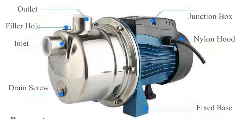 Horizontal DFP-1 Liquid Ring Vacuum Pump 4KW Two Stage For Electrolytic Zinc
