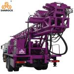 Hydraulic Water Well Drilling Rig Bore hole 300m Truck Mounted Water Well