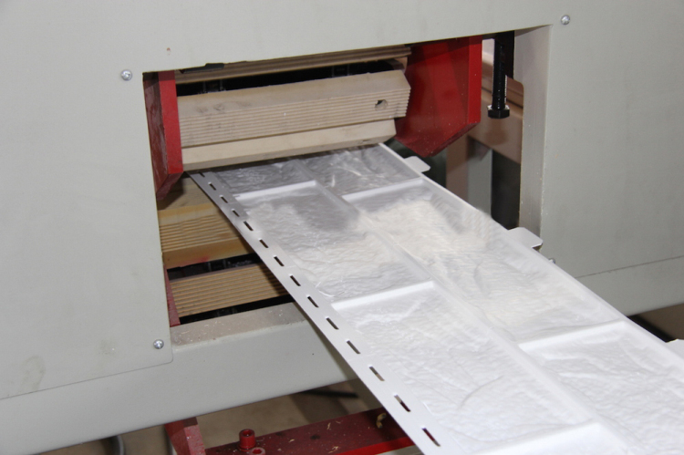 380V 50hz Double-screw PVC Faux Marble Sheet Production Line with Double-screw Design