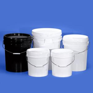 China Customized Logo Printing Plastic Pail for Pigments Agricultural Chemicals Ink Oil wholesale