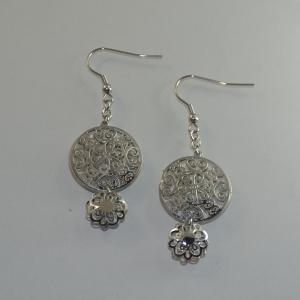 China Fashion High Quality Ladies Women Girls Stainless Steel Earrings LEF193 wholesale