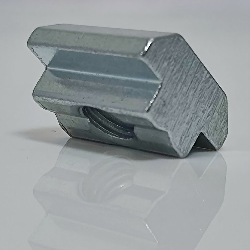 Custom Sliding T Nuts Metric M4 M5 Slide In Hammer Head T Nut For Standard 6mm Slot Aluminum Extrusion Profile