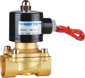 China 2W200-20 Brass Water Medium Pressure Solenoid Valve 110V CE Certificated wholesale