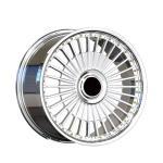 forged alloy wheels 2 pieces Chrome wheel rims forged concave wheels