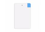 2500mAh Portable Power Banks Battery Chargers Logo Printed Credit Card Size