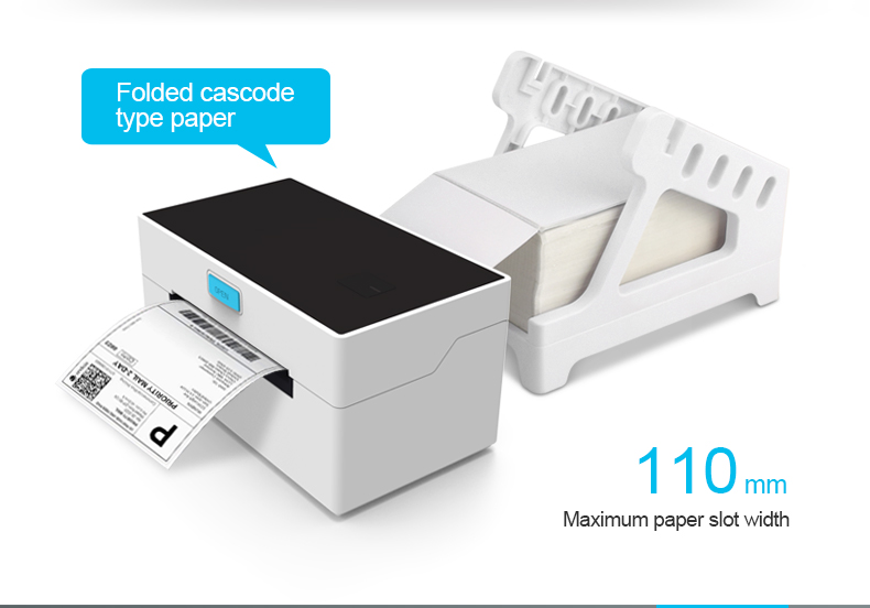 110mm Thermal FBA Shipping Label Printer 4x6 For Logistics Industry