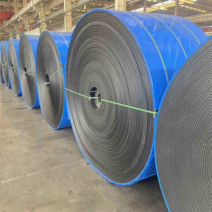Long Life And Low Elongation Wire Rope Conveyor Belt ST1000 For High-speed Transportation