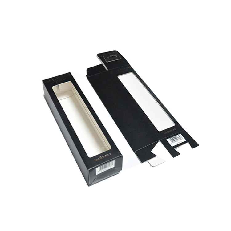 Cosmetic Custom Paper Packaging Box With Window Personalized Product Packaging