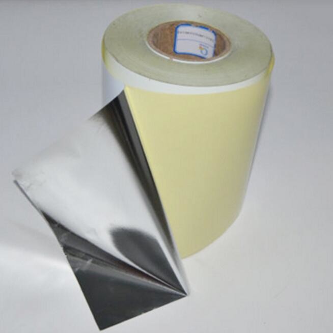 China Aluminum Coated Art Paper Hot Melt Tire Adhesive Labels Material wholesale