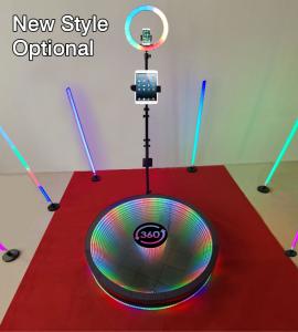 China Automatic RGB Abyess 360 Photo Booth For Wedding Party wholesale