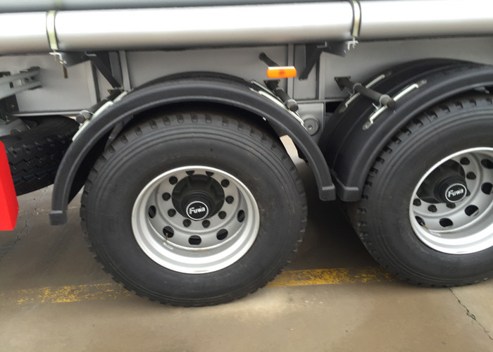 3 Axle Aluminum Fuel Tank Semi Trailer Truck Stainless Steel Oil Tank Truck