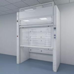 China Walk In Chemical Exhaust Hood Steel Chemical Vent Hood Lab wholesale