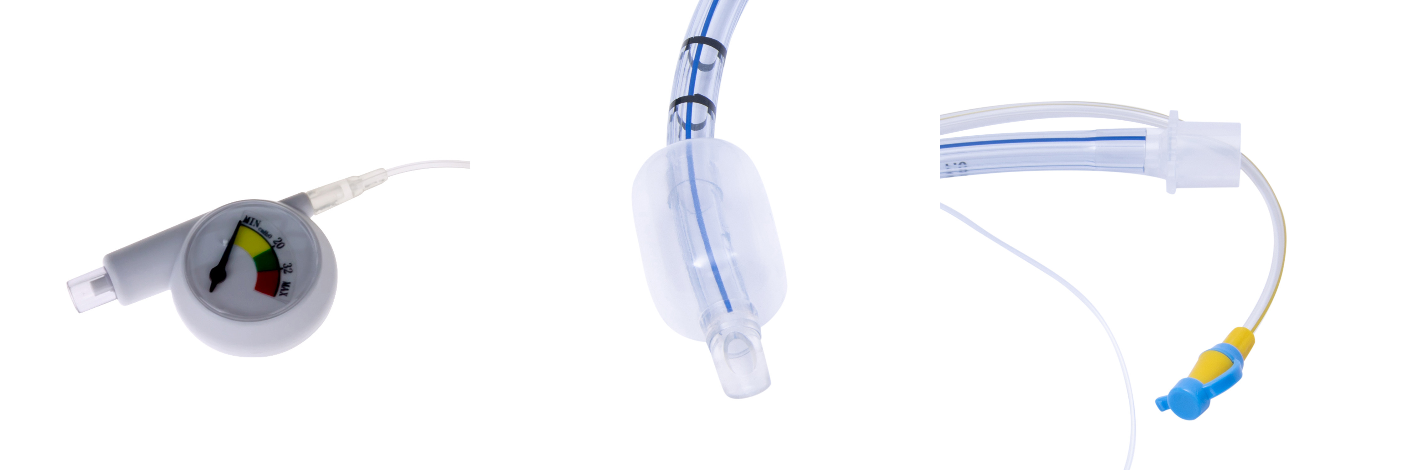 High Quality Flexible Nasal Endotracheal Tube Reducing VAP Rate With Micro-Thin Cuff And Dial Pressure Indicator