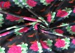 Waterproof Stretch Polyester Spandex Fabric , Printed Material For Bikini
