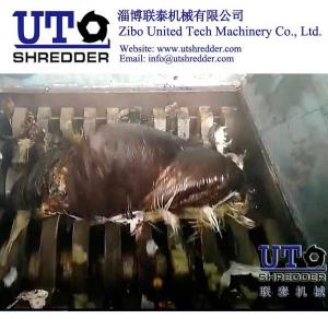 China Oil Sludge Shredder/ Oil sludge woven bags shredder/Sludge mixture shredder wholesale