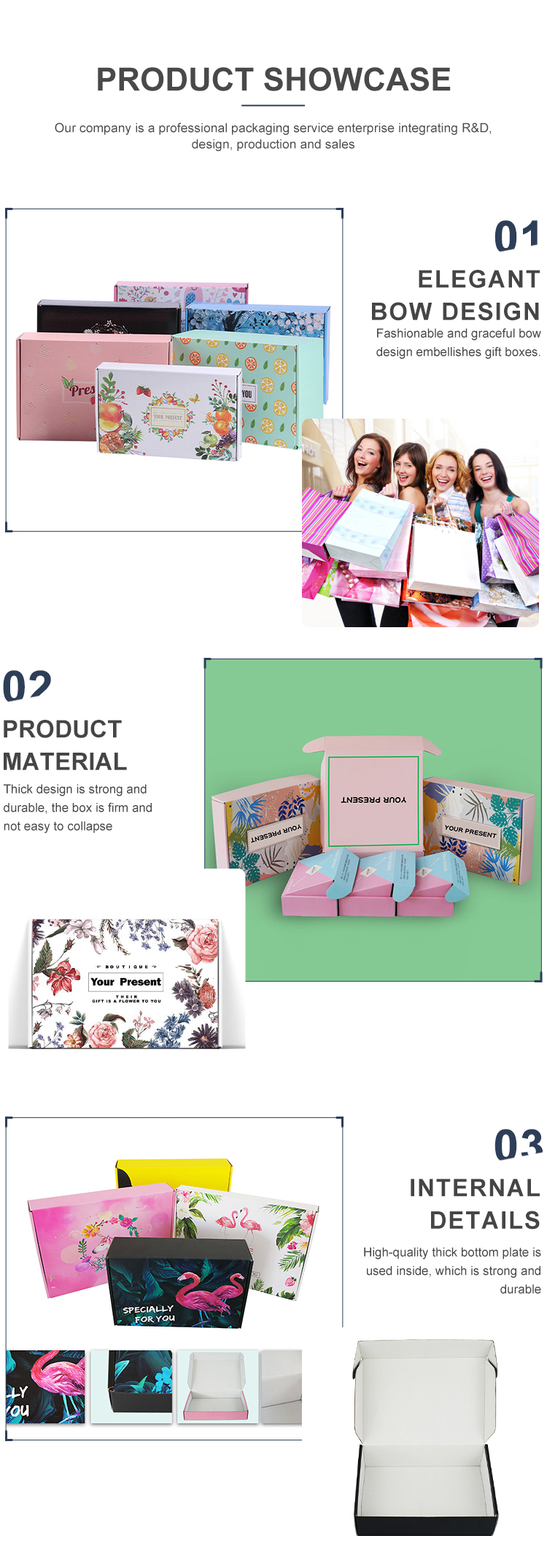 Top Selling Customized Printing Art Card Insert Book Shaped Paper Box Packaging Oem