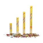 Gold Foil Paper Flower Grain Party Confetti Cannon Shooter For Festival