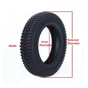 China Tear Resistance 916mm Solid Tyre Electric Forklift Parts wholesale