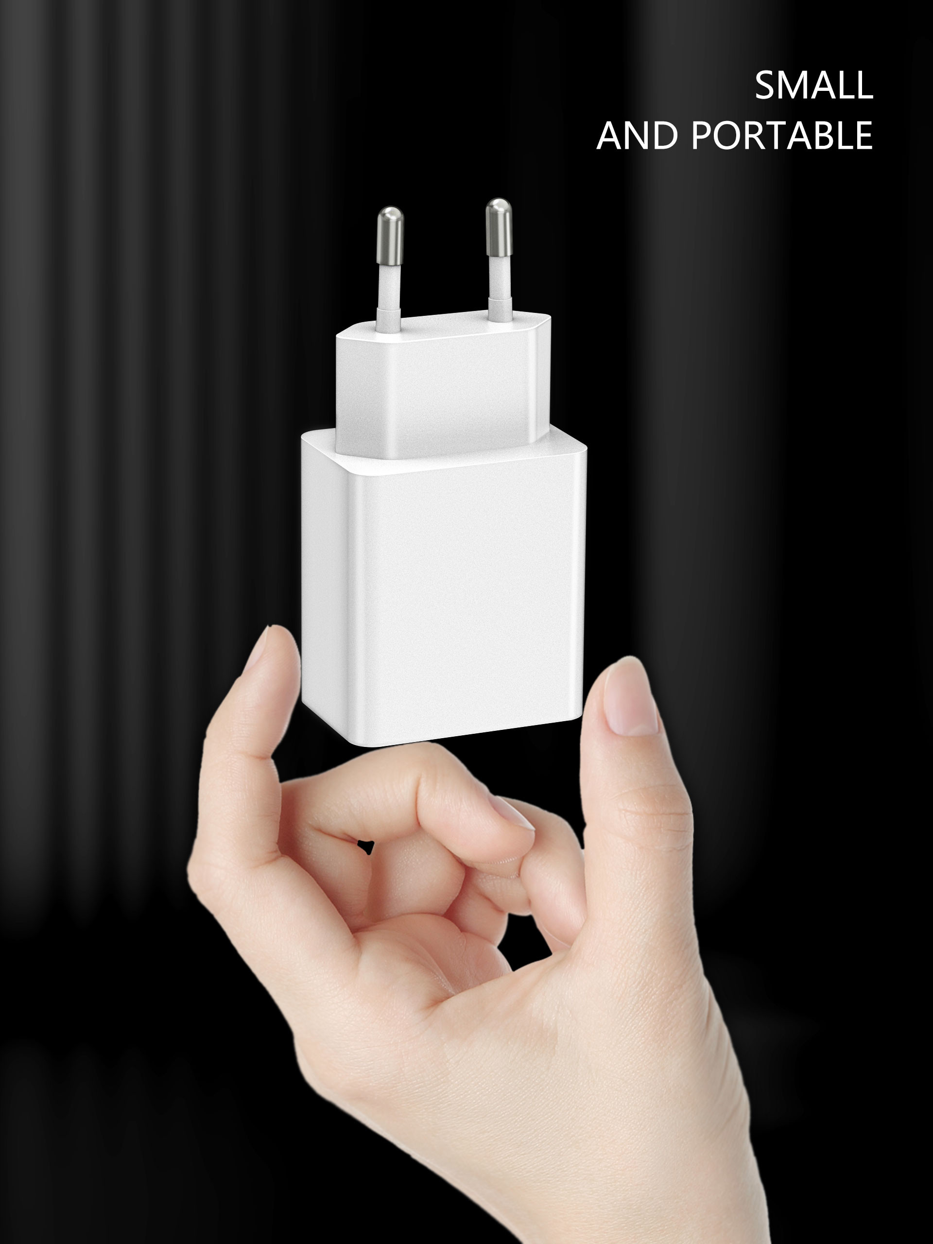 OCC 18W Quick Charge 3.0 Wall Charger One Port AC 100-240V Input