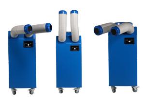 China 30 Sqm Commercial Portable Air Conditioner / Portable Commercial Cooler For Party wholesale