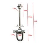 Swing Buckle With Ring Bolt Hook Swing Accessories