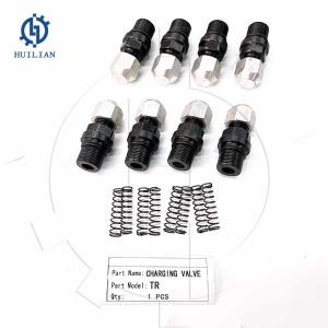 China SOOSAN FURUKAWA NPK TEISAKU TOYO LIEBHERR Hydraulic Breaker Hammer Gas Charging Valve on sale