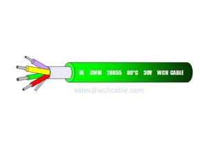 China UL20855 LSZH Cable: 24AWGx4C wholesale