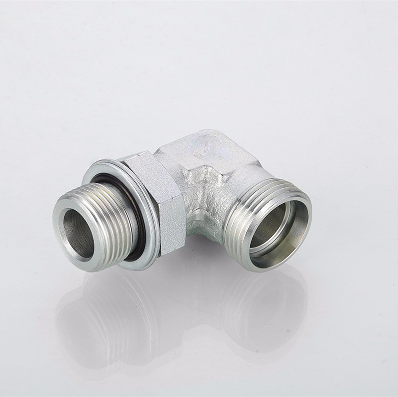 Wholesale Forged Hydraulic Pipeline Elbow Fittings Bsp Metric Male Thread Compression Tube Connector Pipe Adapter Hydraulic Fitting