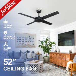 China European Style Commercial Engineering Ceiling Fan Metal Blade for Silent Living Room wholesale