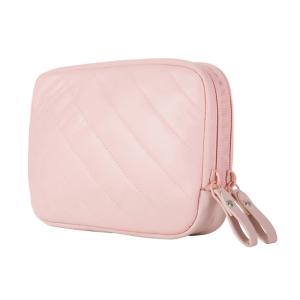 China Double Zipper Bridesmaid Gift Waterproof PU Cosmetic Bag wholesale