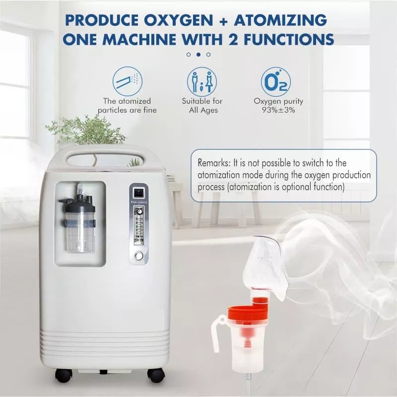Generador 93% Respironics Oxygen Concentrator High Concentration 10l Oxygen Concentrator