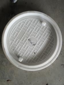 China Easy Release Manhole Cover Mould 80cm Diameter Good Bending Resistance wholesale