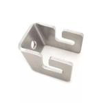 6mm Anodized CNC Metal Laser Cutting Carbon Steel Sheet Metal Angle Brackets