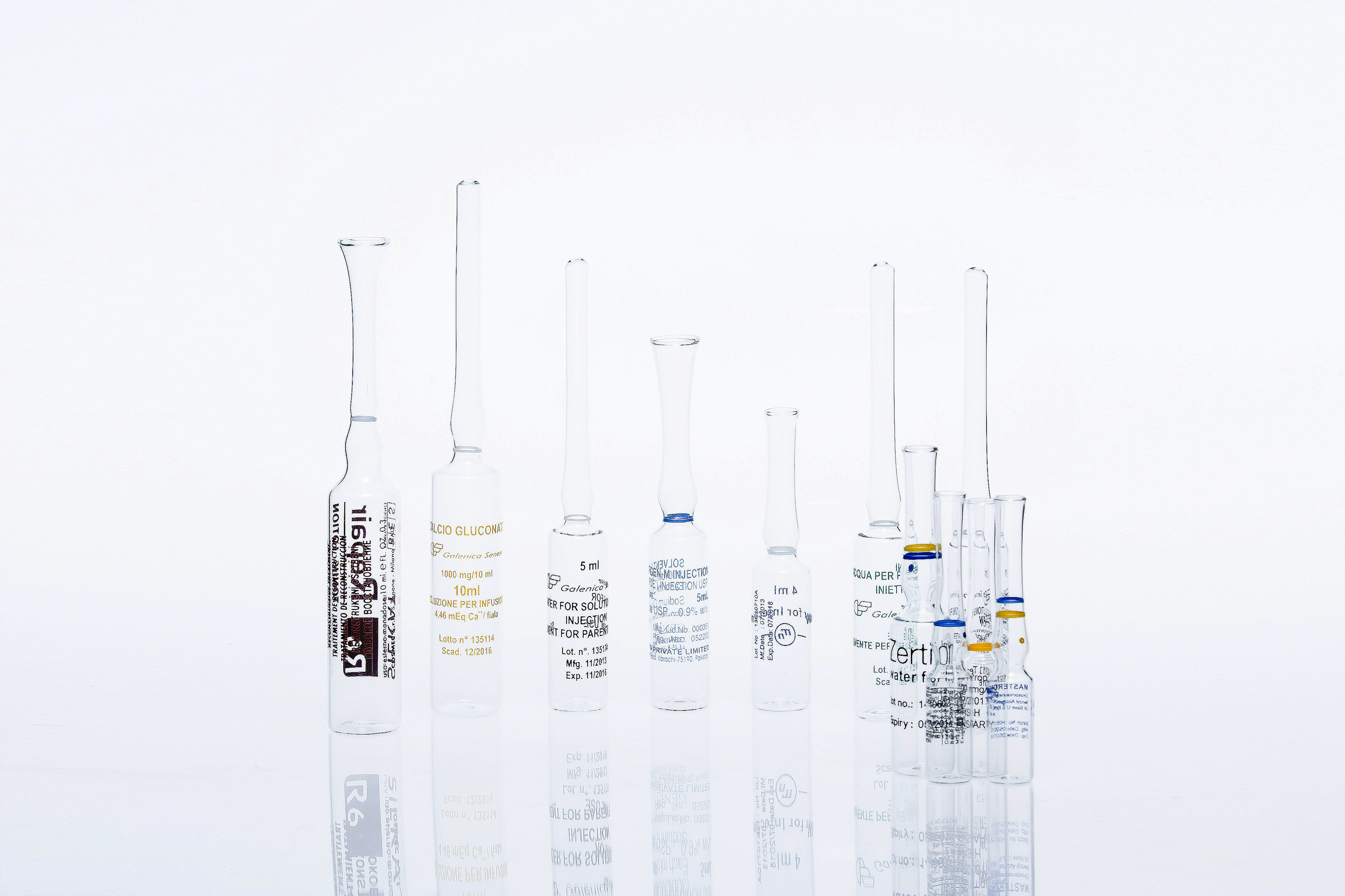 Custom Tubular Pharmaceutical Glass Packaging Ampoule 1ml - 30ml